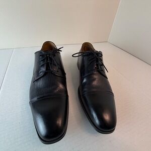 Florsheim Men's Belfast Cap Toe Oxford‎ Leather Shoes 14228 Black 12 3E New